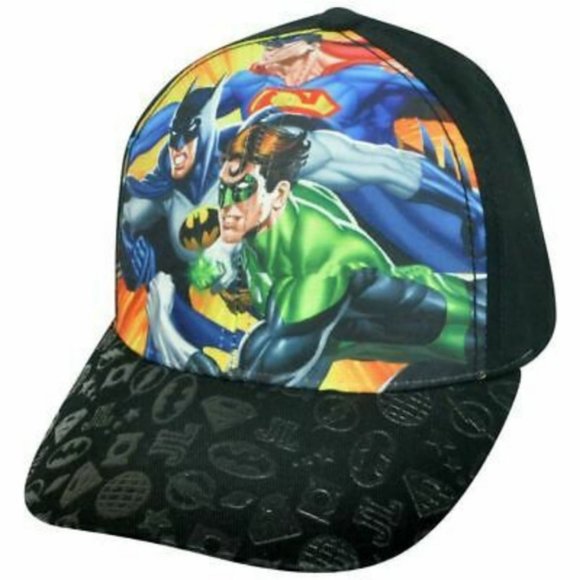 Justice League Other - JUSTICE LEAGUE Trio Youth DC Comics Adjustable Hat